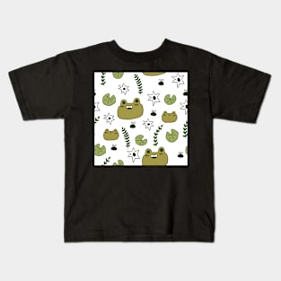 Frog repeat Pattern! Kids T-Shirt
